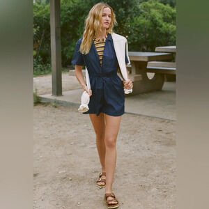 Sweaty Betty  Anytime Short-Sleeve Romper, BNWT, size XL